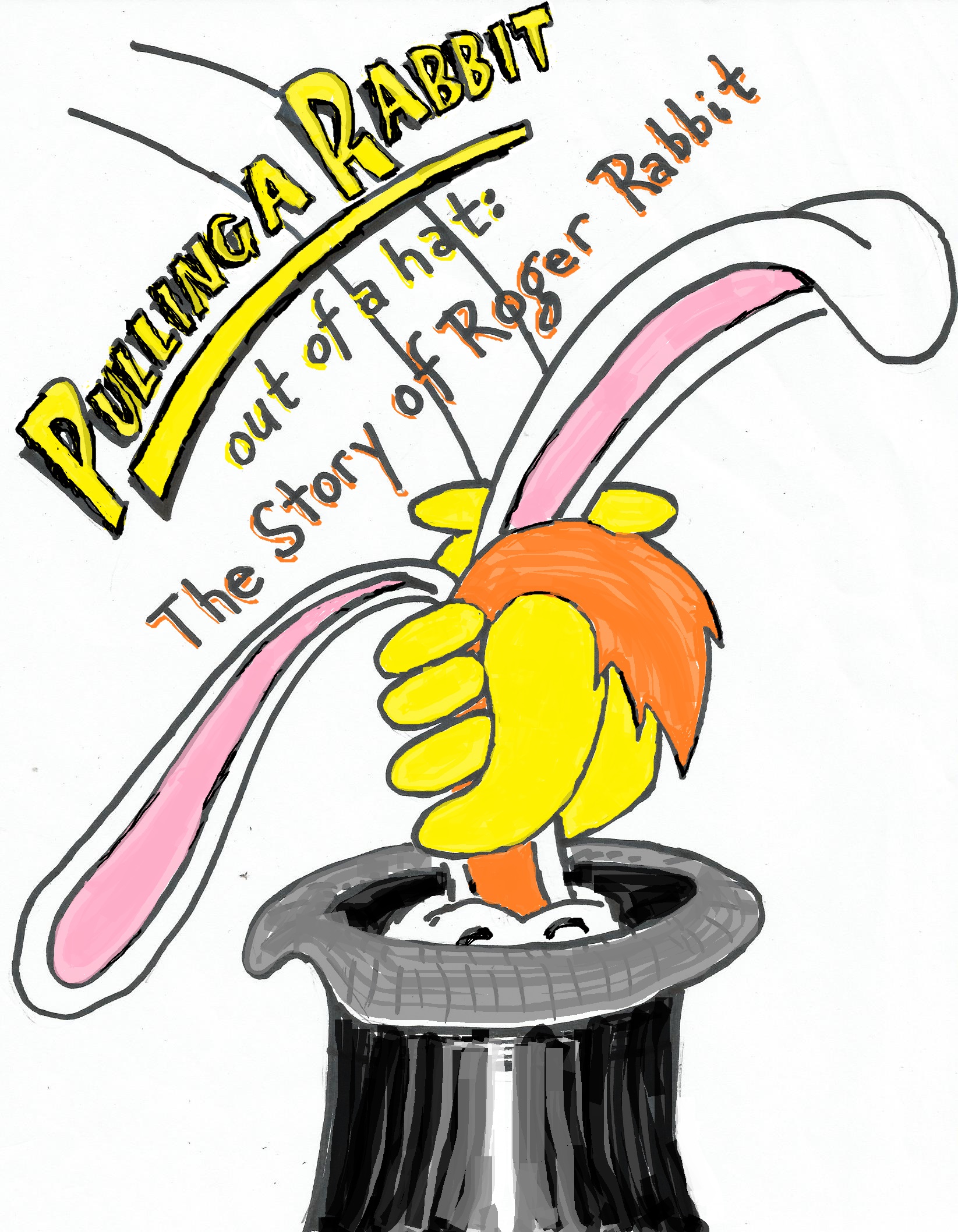 Book Cover Pulling A Rabbit Out Of A Hat