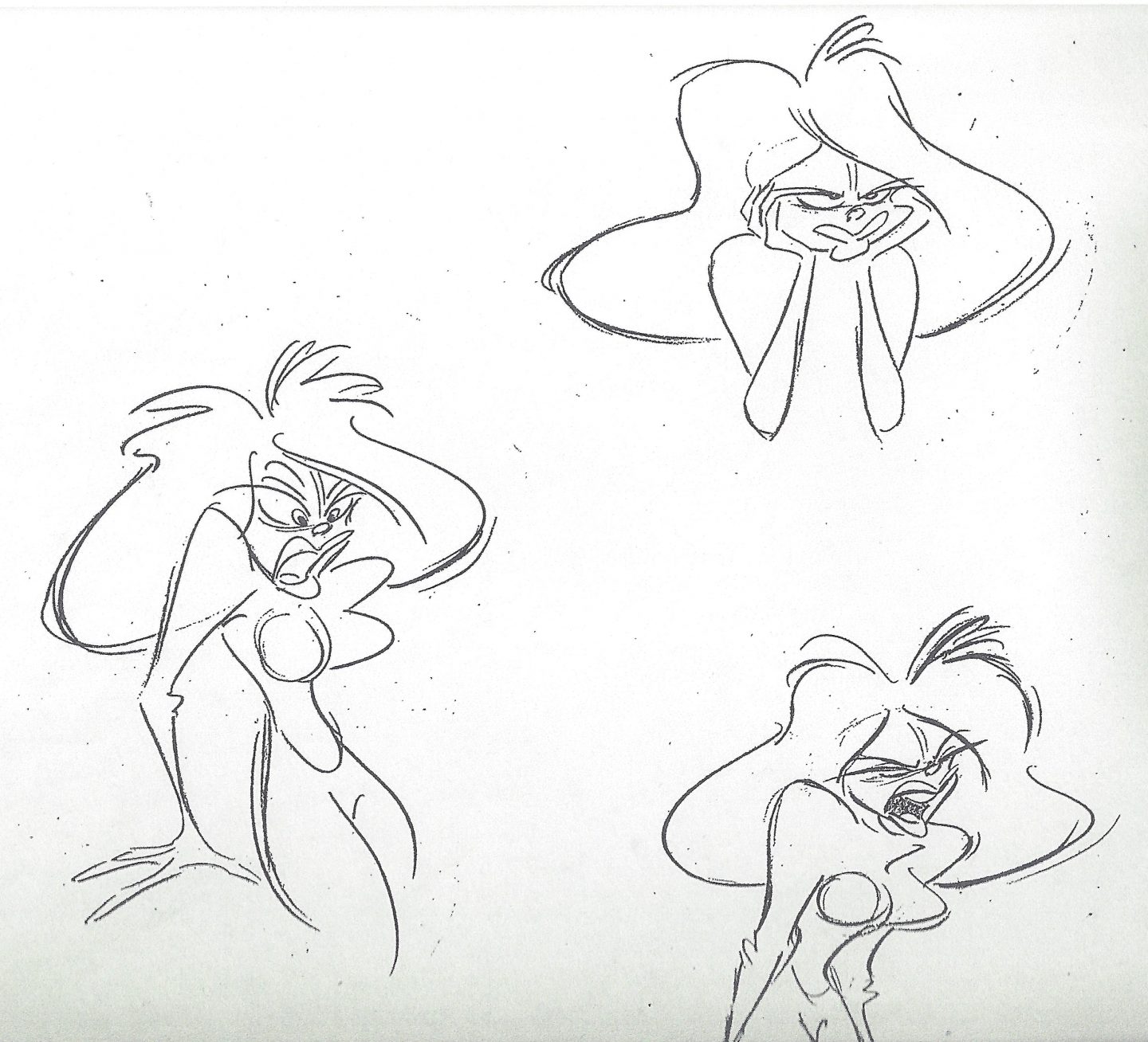Early Disney character designs – Jessica Rabbit – Pulling a Rabbit Out ...